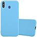 Custodia Compatibile Con Samsung Galaxy M30 / A40s In Candy Blu - Coperchio Protettivo In Silicone Tpu Flessibile - Foto miniatura 1