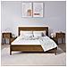Comodini 2 Pz Miele 79,5x38x65,5 Cm In Legno Massello Di Pino - Foto miniatura 1