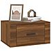 Comodini A Muro 2 Pz Rovere Marrone 50x36x25 Cm - Foto miniatura 4