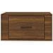 Comodini A Muro 2 Pz Rovere Marrone 50x36x25 Cm - Foto miniatura 7
