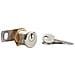 Cilindro Con Camme Per Cassette Postali, Spessore Massimo 23mm, Ottone E Cromato, 3 Chiavi - - Foto miniatura 1