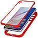 Cover 360° Per Galaxy A34 5g Retro Rigido Protezione Schermo Flessibile Rosso - Foto miniatura 5
