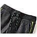 Pantaloni Tuta per Bambini Grigio Mélange 92 - Foto miniatura 3