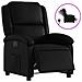 Poltrona Reclinabile Elettrica Nera In Similpelle - Foto miniatura 2