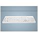 Tastiera Cablato AK-C7012F-UVS-W/GE  per Casa e Ufficio (Layout Tedesco) Colore Bianco - Foto miniatura 3