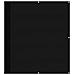 Paravento Da Balcone Nero 120x1000 Cm 100% Poliestere Oxford - Foto miniatura 2