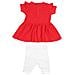 Vestito Neonato Completo lc11762 ro bb s2-3m Bambina - Foto miniatura 4