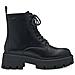 Black Casual Closed Booties Stivaletti Sintetico E Tessile Scarpe Donna Nero Eu 39, 1-25286-41 007 - Foto miniatura 2