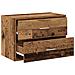 Armadio con 2 Cassetti Legno Antico 60x31x40 cm in Truciolato - Foto miniatura 10
