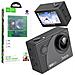 Hoco Action Camera Telecamera Subacquea 30 Mt Hd Display Telecomando Wifi Usb - Foto miniatura 1