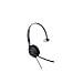 UH37 Mono UC Auricolare Cablato A Padiglione Ufficio USB Type-C / USB Type-A Nero - Foto miniatura 3
