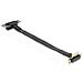 Scheda Riser PCI Express x1 maschio angolare a 90° per slot x1 angolare a 90° con cavo da 30 cm - Foto miniatura 2
