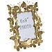 Portafoto Farfalla 24 - Oro - Metallo - 28x11,5x30,5 Cm - Foto miniatura 1