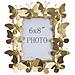 Portafoto Farfalla 24 - Oro - Metallo - 28x11,5x30,5 Cm - Foto miniatura 2