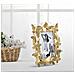 Portafoto Farfalla 24 - Oro - Metallo - 28x11,5x30,5 Cm - Foto miniatura 5