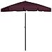 Lusso Casadino -  Ombrellone Da Spiaggia Rosso Bordò 180x120 Cm - Foto miniatura 1