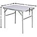 Tavolino Pieghevole Con Struttura In Alluminio 75x55x60 Ideale Per Campeggio - Foto miniatura 2