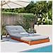 Divano Letto Futon con Materasso Marrone Cera 80x206x11cm Pino - Foto miniatura 3