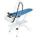 EOLO Asse da Stiro Professionale AS08 V6 Piano Riscaldato Aspirante 112x42 cm Stabile Richiudibile Caldaia a Risparmio Energetico Ferro Professionale Altezza Regolabile - Foto miniatura 3
