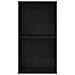 Libreria Rovere nero 40 x 30 x 77 cm Legno multistrato - Foto miniatura 4