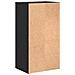 Libreria Rovere nero 40 x 30 x 77 cm Legno multistrato - Foto miniatura 6