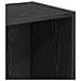 Libreria Rovere nero 40 x 30 x 77 cm Legno multistrato - Foto miniatura 7