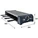 Raclette Grill Per 8 Persone, 1300w + Pietra Per Grigliare - 8751 - Foto miniatura 2