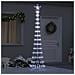 Albero di Natale LED Bianco freddo 70 x 70 x 250 cm Metallo - Foto miniatura 2