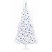 Albero di Natale artificiale Bianco 300 cm PVC e Acciaio - Foto miniatura 4