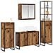 Set di mobili per il bagno Legno vecchio Legno multistrato - Foto miniatura 3