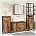 Set di mobili per il bagno Legno vecchio Legno multistrato - Foto miniatura 4