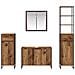 Set di mobili per il bagno Legno vecchio Legno multistrato - Foto miniatura 9