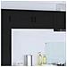 Pensile cucina 2 pcs Nero 50 x 31 x 40 cm Legno multistrato - Foto miniatura 2