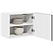 Pensile cucina 2 pcs Nero 50 x 31 x 40 cm Legno multistrato - Foto miniatura 3