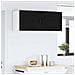 Pensile cucina 2 pcs Nero 50 x 31 x 40 cm Legno multistrato - Foto miniatura 4