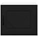 Pensile cucina 2 pcs Nero 50 x 31 x 40 cm Legno multistrato - Foto miniatura 7