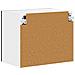 Pensile cucina 2 pcs Nero 50 x 31 x 40 cm Legno multistrato - Foto miniatura 9