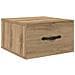 Armadio da Notte 2 pcs rovere artigianale 35 x 35 x 20 cm - Foto miniatura 6
