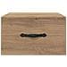 Armadio da Notte 2 pcs rovere artigianale 35 x 35 x 20 cm - Foto miniatura 7