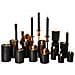 Candela Led Senza Fiamma Serie Magic Black A Strisce (2cm X 24.5cm) - Foto miniatura 5