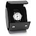 Custodia Da Viaggio Singola Per Orologi In Pelle Pu Portatile Black - Foto miniatura 2