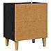 Armadietto per letto Rovere Nero 40 x 30 x 50 cm - Foto miniatura 6