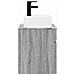 Mobile Lavabo da Parete Sonoma grigio 39 x 41 x 62,5 cm - Foto miniatura 2