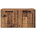Mobile Porta TV da Muro Legno antico 59,5 x 31 x 30 cm - Foto miniatura 4