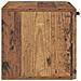 Mobile Porta TV da Muro Legno antico 59,5 x 31 x 30 cm - Foto miniatura 5