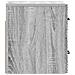Mobiletto da notte a muro 2 pcs Grigio Sonoma 34,5 x 33 x 40 cm - Foto miniatura 6