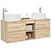 Set di mobili per il bagno 3 pz Rovere Sonoma - Foto miniatura 9