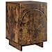 Comodino Rovere Fumo 33,5 x 34,5 x 50 cm Legno ingegnerizzato - Foto miniatura 1