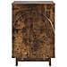 Comodino Rovere Fumo 33,5 x 34,5 x 50 cm Legno ingegnerizzato - Foto miniatura 4
