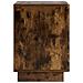 Comodino Rovere Fumo 33,5 x 34,5 x 50 cm Legno ingegnerizzato - Foto miniatura 5